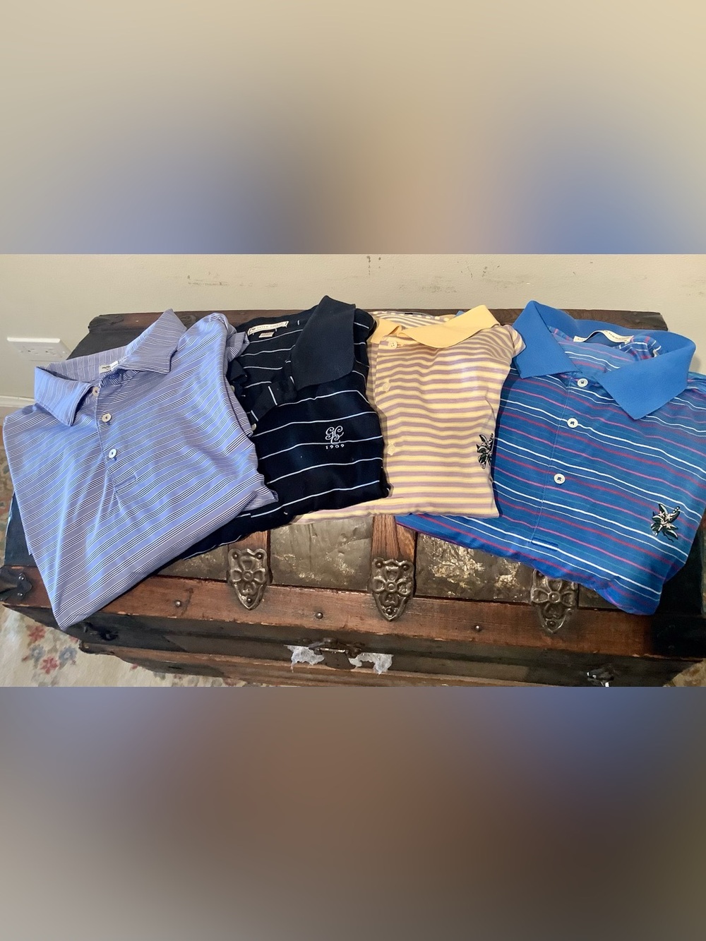 Bundle of four Golf Performance Polos - Sz XXL - Peter Millar / Fairway&Greene